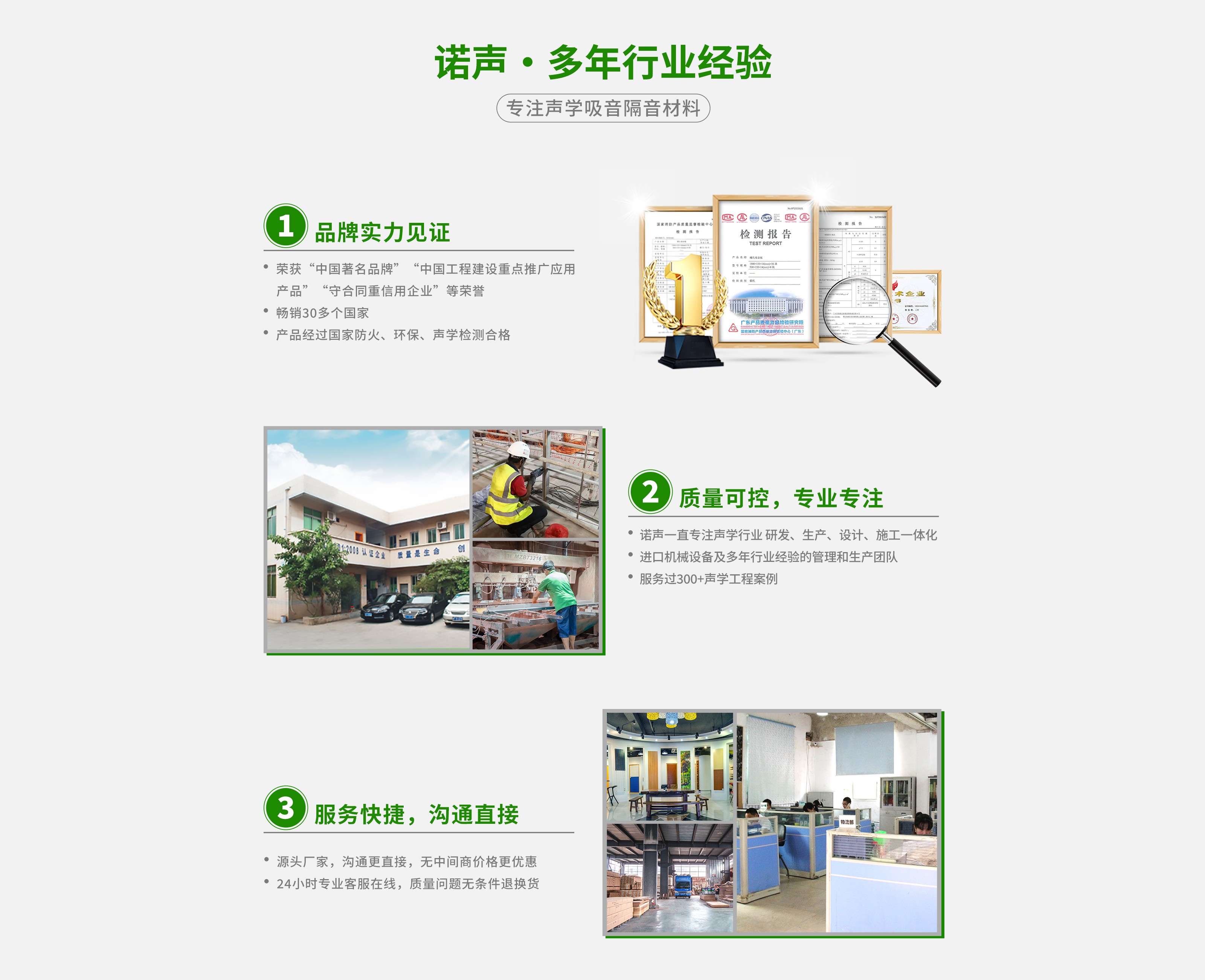 諾聲聲學(xué)實力